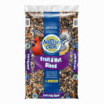 GLOBAL HARVEST FOODS LLC Fruit & Nut Wild Bird Food, 15 Lb. Bag