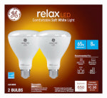 GE GE 93129972 Bulb, BR30 Lamp, 65 W Equivalent, Medium Lamp Base, Yes, Soft White, 2700 K Color Temp ELECTRICAL GE