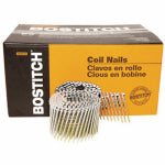 STANLEY BOSTITCH Collated Coil Nails, Plain Shank 10D, Plain Shank, 3 x .120 In., 2,700-Ct. HARDWARE & FARM SUPPLIES STANLEY BOSTITCH