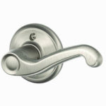 SCHLAGE LOCK Schlage F Series F170VFLA619RH Right Hand Dummy Lever, Mechanical Lock, Metal, Satin Nickel, Residential, Right Hand HARDWARE & FARM SUPPLIES SCHLAGE LOCK