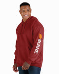 BERNE APPAREL MED Brick Berne Hoodie CLOTHING, FOOTWEAR & SAFETY GEAR BERNE APPAREL
