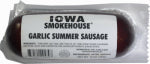 IOWA SMOKEHOUSE Iowa Smokehouse IS-SS12G Summer Sausage, Garlic, 12 oz HOUSEWARES IOWA SMOKEHOUSE