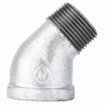 CODA RESOURCES LTD 1 In. Galvanized Pipe 45 Degree Street Elbow PLUMBING, HEATING & VENTILATION CODA RESOURCES LTD