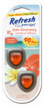 ENERGIZER AUTO SALES Car Air Freshener Diffusers, Hawaiian Sunrise Scent, 2 Pack AUTOMOTIVE ENERGIZER AUTO SALES