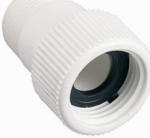 ORBIT IRRIGATION PRODUCTS Orbit 53364 Hose-To-Pipe Adapter, 3/4 x 3/4 in, MNPT x FHT, PVC, White LAWN & GARDEN ORBIT IRRIGATION PRODUCTS