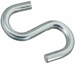 ASSA ABLOY AMERICAS RESIDENTIALI NC Heavy Open S-Hook, Zinc, 4 In.