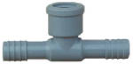 BOSHART INDUSTRIES Boshart UPVCFT-07 Combination Hose Tee, 3/4 in, Insert x Insert x FPT, PVC, Black PLUMBING, HEATING & VENTILATION BOSHART INDUSTRIES