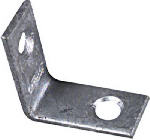 ASSA ABLOY AMERICAS RESIDENTIALI NC Galvanized Corner Brace, 1 x 1/2 In., 4-Pk. HARDWARE & FARM SUPPLIES ASSA ABLOY AMERICAS RESIDENTIALI NC