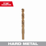 MILWAUKEE ELECTRIC TOOL CORP Thunderbolt Cobalt Drill Bit, 7/16 In.
