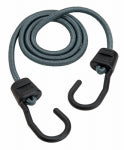 KEEPER Keeper Ultra Series 06095 Bungee Cord, 48 in L, Rubber, Gray, Hook End AUTOMOTIVE KEEPER   