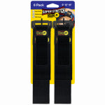 JJAAMM LLC Super-Stretch Strap Organizers, Assorted Sizes, 6-Pk. ELECTRICAL JJAAMM LLC