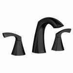 MOEN Moen 84504 Series 84504BL Bathroom Faucet, 1.2 gpm, 2-Handle, 3-Faucet Hole, Stainless Steel, Lever Handle PLUMBING, HEATING & VENTILATION MOEN
