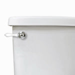 DANCO COMPANY Toilet Handle, Universal Fit, Chrome with White Handle