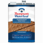 THOMPSONS Thompson's WaterSeal TH.091301-16 Wood Sealer, Transparent, Liquid, Chestnut Brown, 1 gal PAINT THOMPSONS   