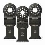 MILWAUKEE ELECTRIC TOOL CORP Starlock Standard Wood Oscillating Multi-Tool Blades, 1-3/8 In., 3-Pk.