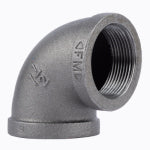 CODA RESOURCES LTD IMP 1-1/2 In. Black Pipe 90 Degree Elbow PLUMBING, HEATING & VENTILATION CODA RESOURCES LTD IMP