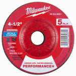MILWAUKEE ELECTRIC TOOL CORP 4-1/2"MTL Grindng Wheel TOOLS MILWAUKEE ELECTRIC TOOL CORP