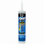 DAP DAP AMP 7079800761 Advanced Sealant Caulk, Clear, 30 to 60 min Curing, 0 to 140 deg F, 9 oz Cartridge PAINT DAP