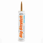 SASHCO Sashco 10014 Caulk, Tan,-30 to 250 deg F, 10.5 oz, Cartridge PAINT SASHCO   