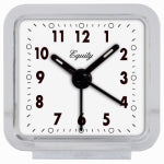 LA CROSSE TECHNOLOGY LTD Quartz Cube Travel Alarm Clock, Clear HOUSEWARES LA CROSSE TECHNOLOGY LTD