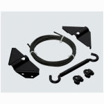 ASSA ABLOY AMERICAS RESIDENTIALI NC Anti-Sag Gate Kit, Black HARDWARE & FARM SUPPLIES ASSA ABLOY AMERICAS RESIDENTIALI NC