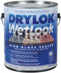 DRYLOK Drylok 28913 Wet Look Sealer, Liquid, 1 gal PAINT DRYLOK   
