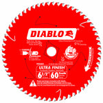 DIABLO Diablo D0660A Circular Saw Blade, 6-1/2 in Dia, 5/8 in Arbor, 60-Teeth, Carbide Cutting Edge TOOLS DIABLO