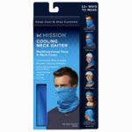 MPUSA LLC Mission Cooling Neck Gaiter, Blue, One Size Fits Most HOUSEWARES MPUSA LLC   