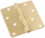 ASSA ABLOY AMERICAS RESIDENTIALI NC Door Hinge, Interior, Satin Brass, 4 In.