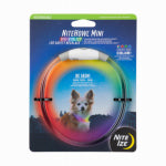 NITE IZE Nite Ize NiteHowl NHOMR-07S-R3 Mini Rechargeable LED Safety Necklace, 9.5 to 14.8 in L Collar, 1 in W Collar, Polymer PET & WILDLIFE SUPPLIES NITE IZE