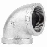CODA RESOURCES LTD IMP 2 In. Galvanized Pipe 90 Degree Elbow PLUMBING, HEATING & VENTILATION CODA RESOURCES LTD IMP