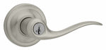 ASSA ABLOY AMERICAS RESIDENTIALINC. Signature Satin Nickel Tustin Entry Lever With SmartKey