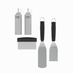 CHAR-BROIL Char-Broil 5-Piece Griddle Tool Set OUTDOOR LIVING & POWER EQUIPMENT CHAR-BROIL