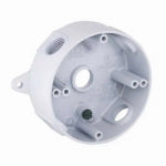 RACO INCORPORATED Round Weatherproof Box, (5) 1/2 in. Threaded Outlets, White ELECTRICAL RACO INCORPORATED