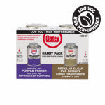 OATEY Oatey 30246V PVC Cement and Primer Kit, 4 oz, Liquid, Clear/Purple PLUMBING, HEATING & VENTILATION OATEY