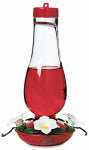 WOODLINK Hummingbird Feeder,  Hurricane Glass, 24-oz.