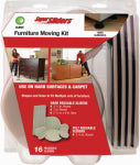 SHEPHERD HDWE. PROD., LLC. Super Sliders Furniture Moving Kit 16 pieces