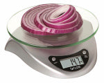 TAYLOR PRECISION PRODUCTS Digital Kitchen Scale, Silver, 6.6-Lb. Capacity HOUSEWARES TAYLOR PRECISION PRODUCTS