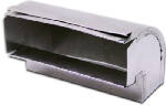 LAMBRO INDUSTRIES Aluminum HVAC Duct Pipe Elbow For Range Hood, 3-1/4 x 10 In.