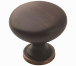 AMEROCK Edona Cabinet Knob, Oil-Rubbed Bronze, 1-1/4 In., 10-Pk. HARDWARE & FARM SUPPLIES AMEROCK