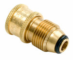 MR HEATER Mr. Heater F276334 Adapter, Quick Connect x Excess Flow Soft Nose, Brass, Gold APPLIANCES & ELECTRONICS MR HEATER