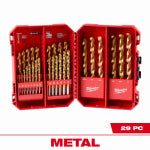 MILWAUKEE ELECTRIC TOOL CORP 29-Pc. Titanium Drill Bit Set TOOLS MILWAUKEE ELECTRIC TOOL CORP