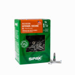 SPAX #8 x 1-1/4" Exterior Flat Head Wood Deck Screws  Construction Torx T-Star Plus (230 EA) 1 LB