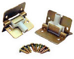 L E JOHNSON Bi-Fold Door Shock Absorbing Hinge, Spring-Loaded