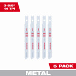 MILWAUKEE Milwaukee 48-42-2190 Jig Saw Blade, 9/32 in W, 3-5/8 in L, 14 TPI, Bi-Metal Cutting Edge TOOLS MILWAUKEE