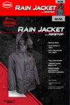 SAFETY WORKS INC MED BLK Boss Raincoat