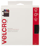 VELCRO BRAND VELCRO Brand 90081 Fastener, 3/4 in W, 15 ft L, Nylon, Black, Rubber Adhesive HARDWARE & FARM SUPPLIES VELCRO BRAND