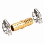 ZHEJIANG HONGCHEN IRRIGATION 5/8 In. Hose Coupler Set With Clamps, Metal LAWN & GARDEN ZHEJIANG HONGCHEN IRRIGATION