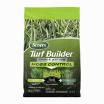 SCOTTS Scotts Turf Builder 38506 Moss Killer and Lawn Fertilizer, Granular, Dark Brown/Tan, 20 lb Bag LAWN & GARDEN SCOTTS