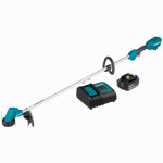 MAKITA USA INC 18-Volt LXT Cordless String Trimmer Kit, Brushless Motor, 13-In., Battery + Charger OUTDOOR LIVING & POWER EQUIPMENT MAKITA USA INC